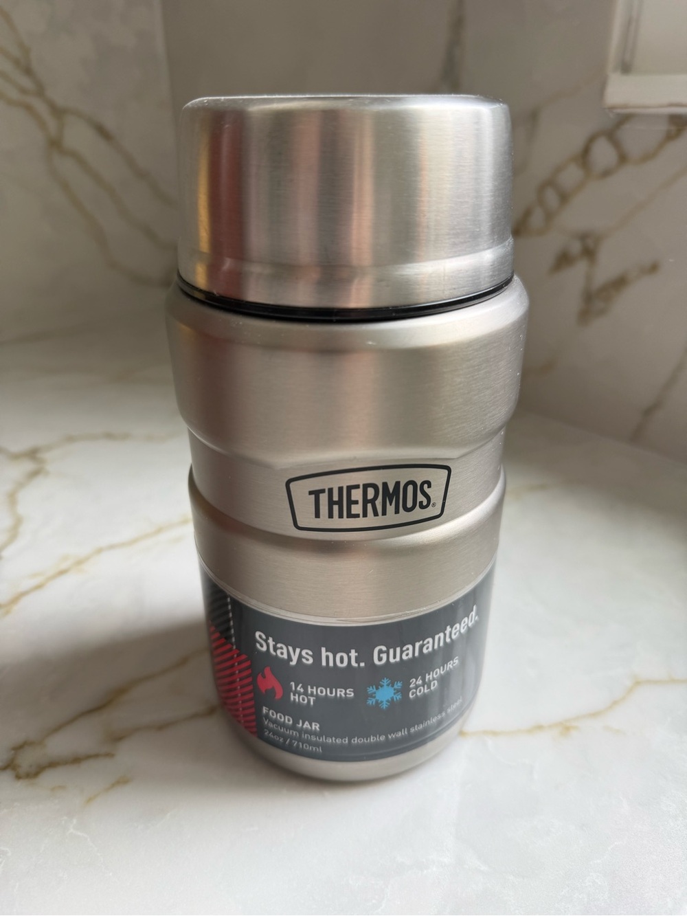 Thermos Stainless King Vacuum Insulated Food Jar 24 oz | Stainless Steel